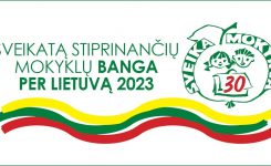 Nacionalinis renginys „Sveikatą stiprinančių mokyklų banga per Lietuvą 2023“